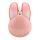 MOFII Wireless Mouse + Bluetooth Rabbit M6DM Oil Painting (White-Pink)