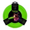 Double-sided flying disc Flyber Waudog 22 cm, light green