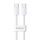 Mcdodo CA-5690 USB-C to USB-C cable, 60W, 1m (white)