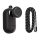 Silicone case with a leash Sunnylife for Insta360 GO 3S (black)