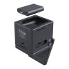 Choetech T632-F 3-in-1 15W inductive charger (black)