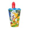 Water Cup with Straw for Kids STOR 40530 430 ml Sonic the Hedgehoh (blue&red)