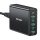 Rocoren power charger 3x USB-C, 3x USB-A, 60W (black)