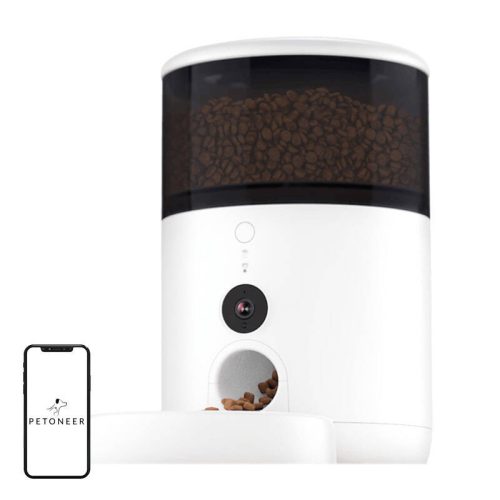 Petoneer NutriVue smart food dispenser (with stainless steel bowl)