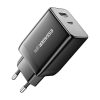 Essager ECT45W-LJB01-Z 45W C+A Charger (black)