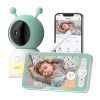 Boifun 6T electronic rotating nanny camera + monitor