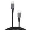 USB-C to USB-C 100W Vention TAHHD 5A 0.5m USB 3.1 Gen2 4K cable (gray)