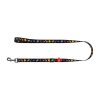 Waudog nylon dog leash, "NASA" pattern, 20 mm wide, 152-183 cm long