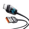 Mcdodo CA-5250 USB-A Lightning kábel, LED kijelző, 1.2m