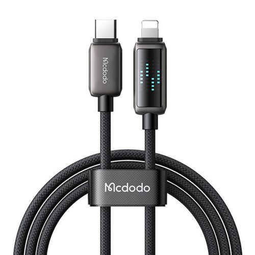 Mcdodo CA-2630 USB-C to Lightning cable, 36W, LED display, 1.2m