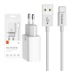 Mcdodo USB Dual Charger CH-6721 (EU) Type-C 1m Travel set (white)