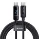 Mcdodo CA-5780 USB-C to USB-C 60W data cable 1.2m (black)