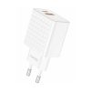 Foneng EU42 USB-C+USB-A 20W mains charger (white)