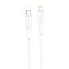 Foneng XS01 PD27W USB-C to Lightning cable, 1m (white)