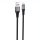 Foneng X112 USB-A to Lightning cable 2.4A, 1m (black)