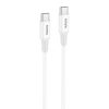 Foneng X106 60W USB-C to USB-C cable, 1.2m (white)