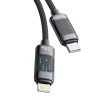 Cable USB Essager EXCTL-LG0A-P USB-C do lightning 29W 1m