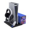 Multifunctional stand for PS5 console iPega PG-P5013B (black)