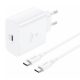 Foneng EU62 USB-C 45W mains charger + USB-C cable (white)