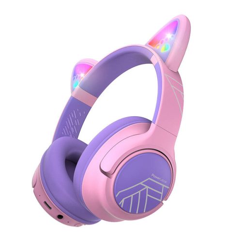 PowerLocus Bobo Cat Ears Wireless Headphones for Kids