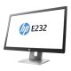 LCD HP EliteDisplay 23" E232,  black/silver, 1920x1080, 1000:1, 250 cd/m2, VGA, HD...